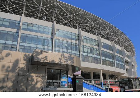 SHANGHAI CHINA - NOVEMBER 1, 2016: Pudong Yuan Shen Sports Park.