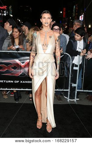 LOS ANGELES - JAN 19:  Ruby Rose at the 