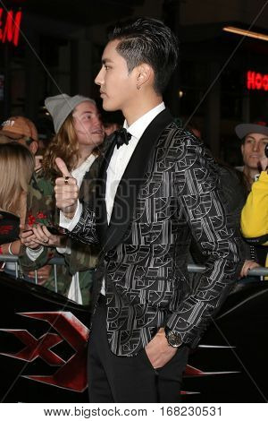 LOS ANGELES - JAN 19:  Kris Wu at the 