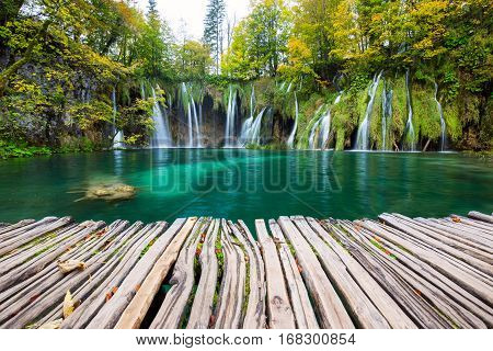 Waterfalls Of Plitvice National Park