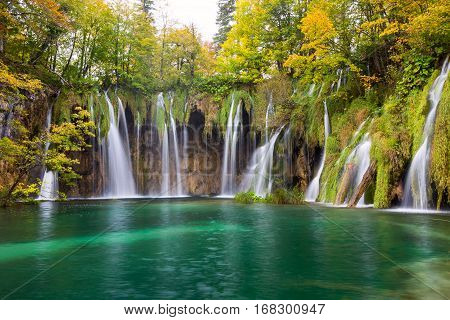 Waterfalls Of Plitvice National Park