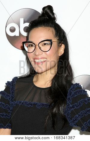 LOS ANGELES - JAN 10:  Ali Wong at the Disney/ABC TV TCA Winter 2017 Party at Langham Hotel on January 10, 2017 in Pasadena, CA