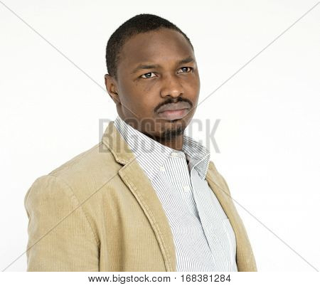 Studio People Shoot Portrait Isolated