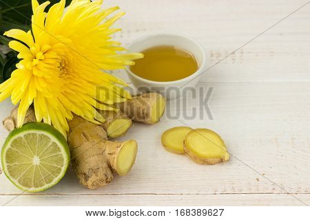 Ginger With Lime And Honey