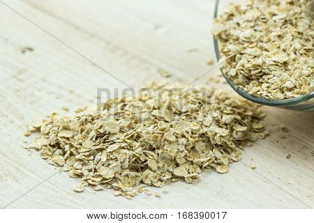 Uncooked Oatmeal