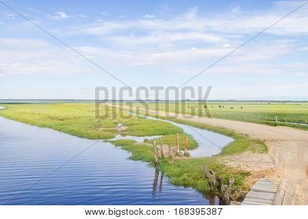 Dirty Road To Lagoa Do Peixe Lake