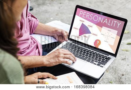 Development Personality Improvement Graphic Word Symbol