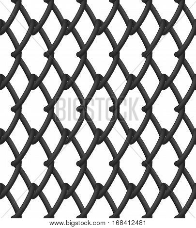 Geometric 3D seamless pattern. Duplicate and overlapping three-dimensional elements that form the grid.
