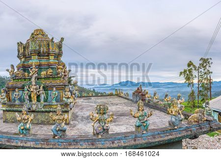 The Dome Of Hindu Temple