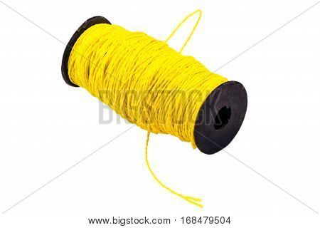 Hank Of Yellow Nylon Thread
