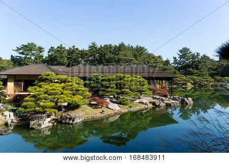 Ritsurin Garden in Japan