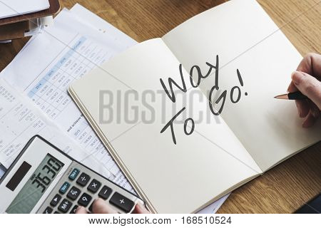 Now What Way to Go the Way Forward Ahead Concept
