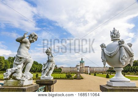 Charlottenburg Palace In Berlin, Germany