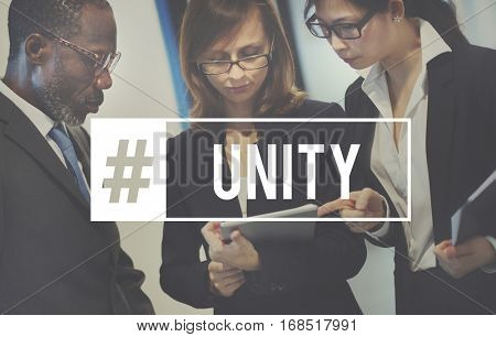 Colleagues Unity Collaboration Teamwork Working