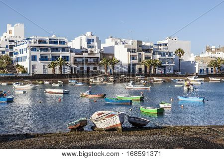 View Of Charco De San Gines In Arrecife, Lanzarot