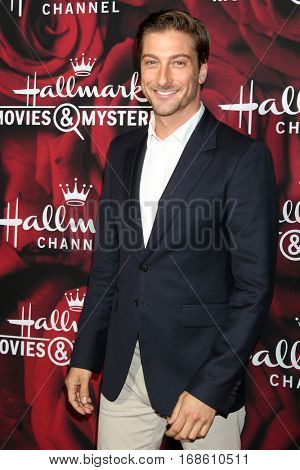 LOS ANGELES - JAN 14:  Daniel Lissing at the Hallmark TCA Winter 2017 Party at Rose Parade Tournament House  on January 14, 2017 in Pasadena, CA