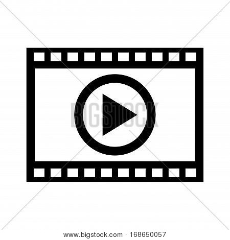 media player symbol isolated iconvector illustration design