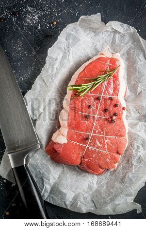 Fresh Uncooked Roastbeef