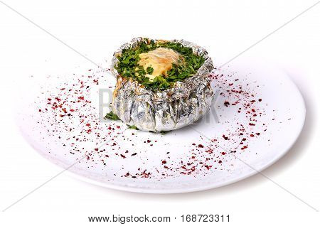 Meat Baked In Foil