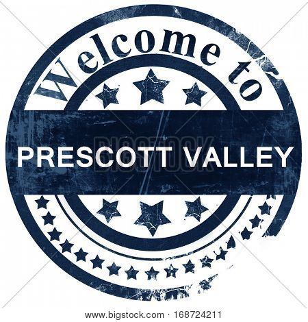 prescott valley stamp on white background