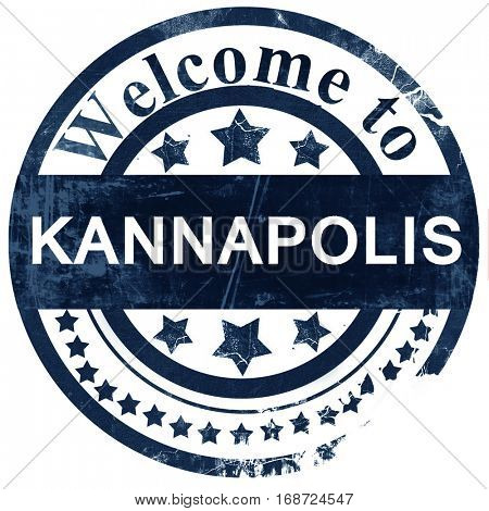 kannapolis stamp on white background