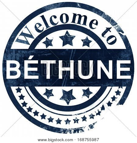 bethune stamp on white background