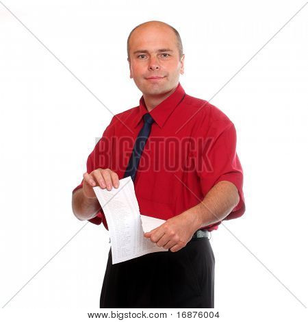 Senior manager rippe dårlig kontrakt.