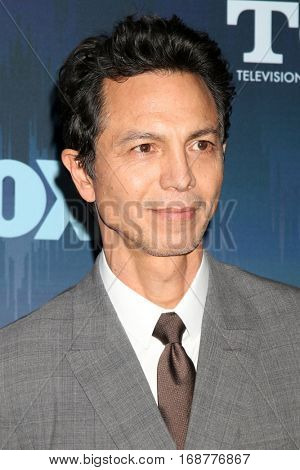 LOS ANGELES - JAN 11:  Benjamin Bratt at the FOX TV TCA Winter 2017 All-Star Party at Langham Hotel on January 11, 2017 in Pasadena, CA