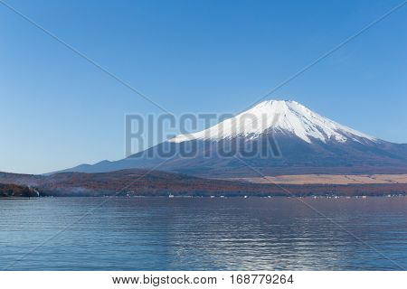 Mount Fuji at Lake Yamanaka