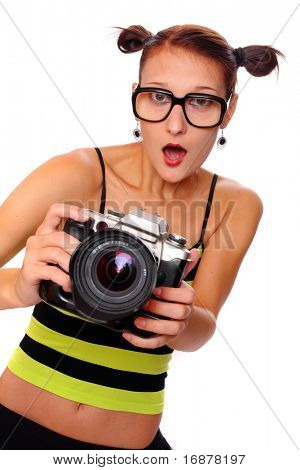 Fotografo divertente.