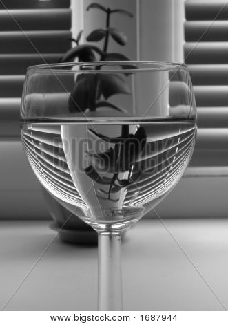 Glas Wasser