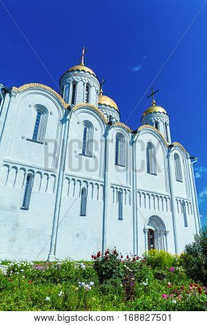 Dormition Cathedral (1160) In Vladimir, Russia
