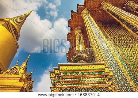 In the Royal Palace of the Great Palace Bangkok Thailand