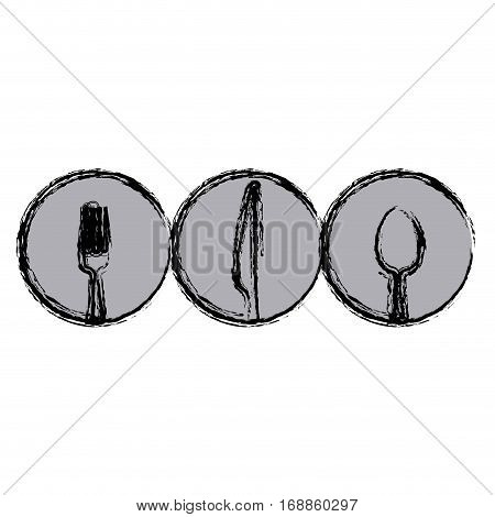 Restaurant cutlery utensils icon vector illustration graphic design
