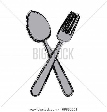 Restaurant cutlery utensils icon vector illustration graphic design
