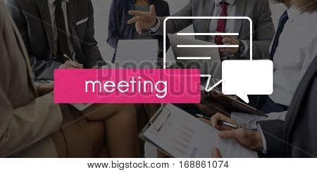 Communication Conference Sharing Conversation Meeting