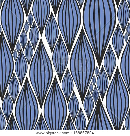 Vector background with stylized waves for design