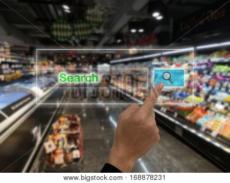 iot internet of things marketing conceptssmart augmented realitycustomer us ar application to search a productor anythingsetc in the retailmall department store