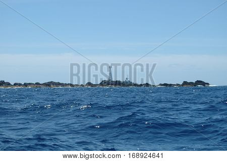 Landscape of the islanders of Formigas, Azores, Portugal