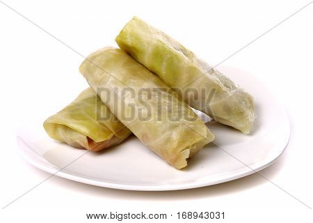 Cabbage Rolls Filled With Ground Meat