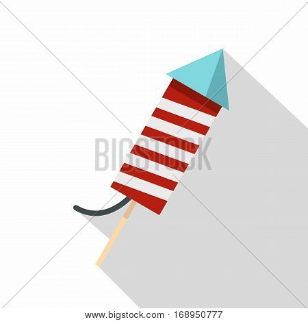 Petard icon. Flat illustration of petard vector icon for web