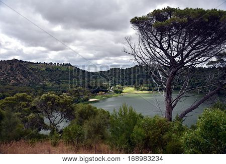 The Mount Gambier Valley Lake is a hidden gem amongst the crater lakes in Mount Gambier South Australia.