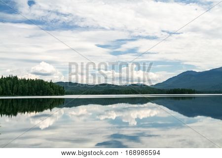 Beautiful siberian views. Tagasuk lake. Siberia, Russia