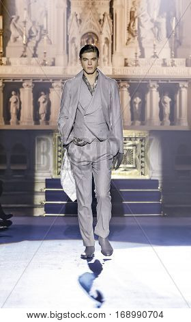 New York Fashion Week: Men’s Joseph Abboud Fw 2017 Collection