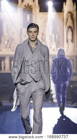 New York Fashion Week: Men’s Joseph Abboud Fw 2017 Collection