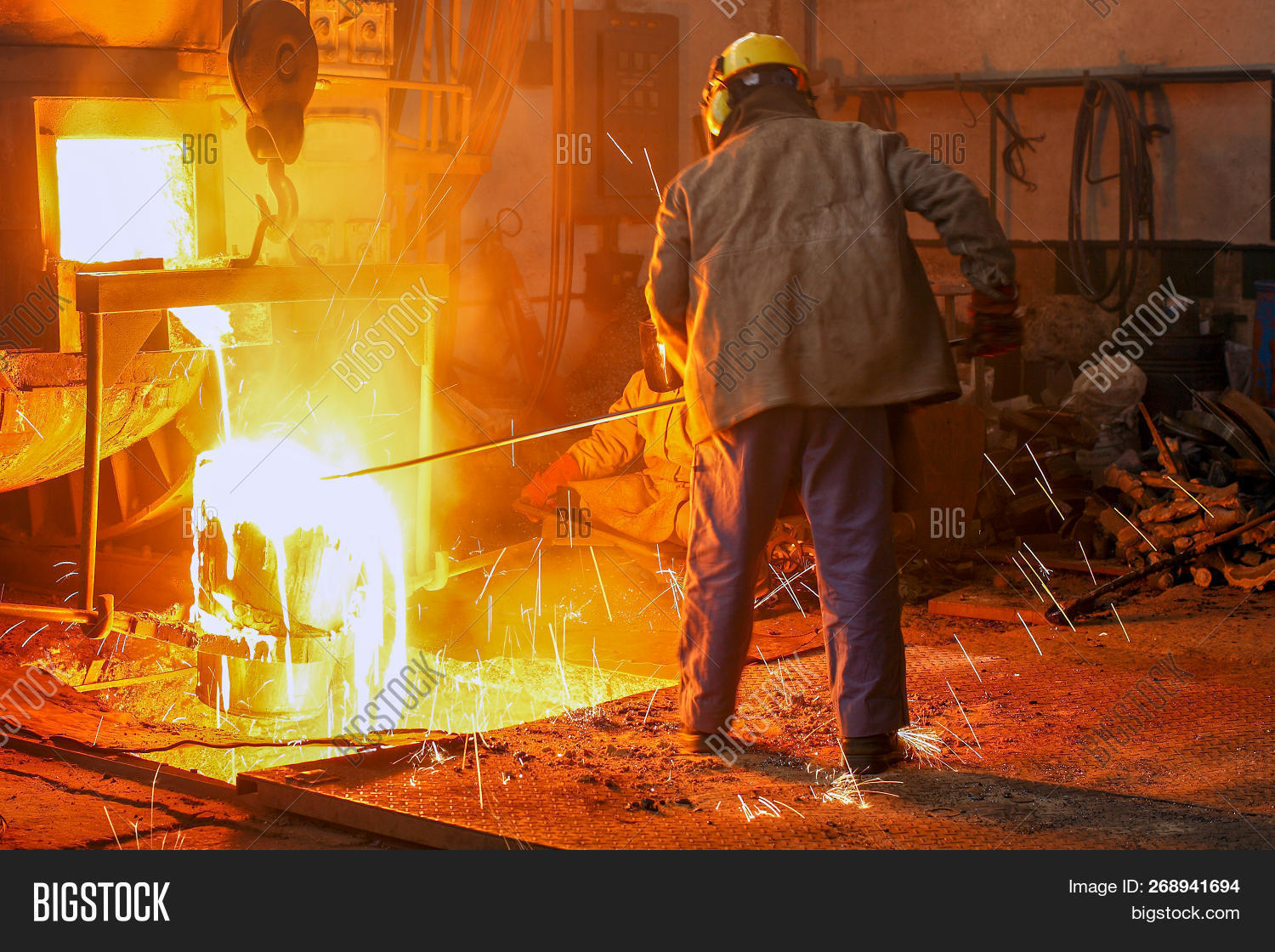 Iron Steel Industry Image & Photo (Free Trial) Bigstock
