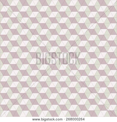 Seamless Pattern Of Colored Cubes. Endless Multicolored Cubic Background. Cube Pattern. Cube Vector.