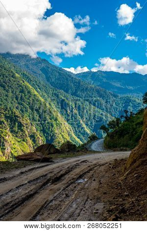 Off Road In Darma Valley In Himalayas - Uttarakhand