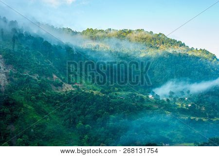 Fog In Himalayas - Jauljibi - India Nepal Border, Uttarakhand