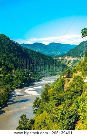 Sharda River In Himalayas - Jauljibi - India Nepal Border, Uttarakhand